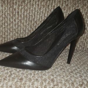 DVF black NWT made in Italy real genuine leather sexyaf unworn pumps six…